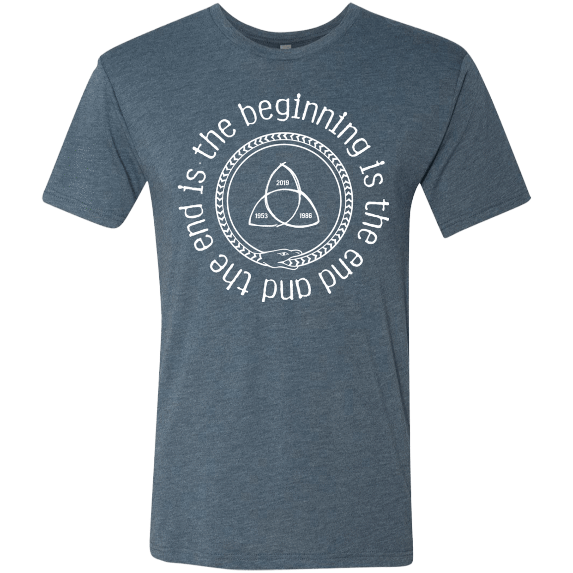 T-Shirts Indigo / Small Snake Men's Triblend T-Shirt