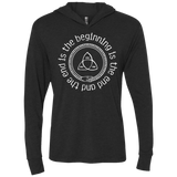 T-Shirts Vintage Black / X-Small Snake Triblend Long Sleeve Hoodie Tee