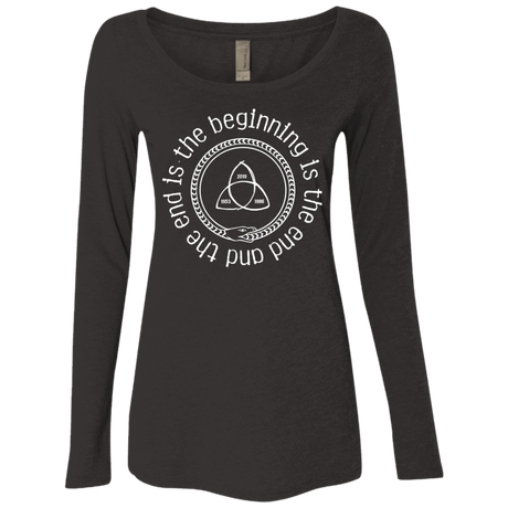 T-Shirts Vintage Black / Small Snake Women's Triblend Long Sleeve Shirt