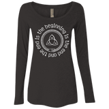 T-Shirts Vintage Black / Small Snake Women's Triblend Long Sleeve Shirt