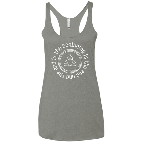 T-Shirts Venetian Grey / X-Small Snake Women's Triblend Racerback Tank