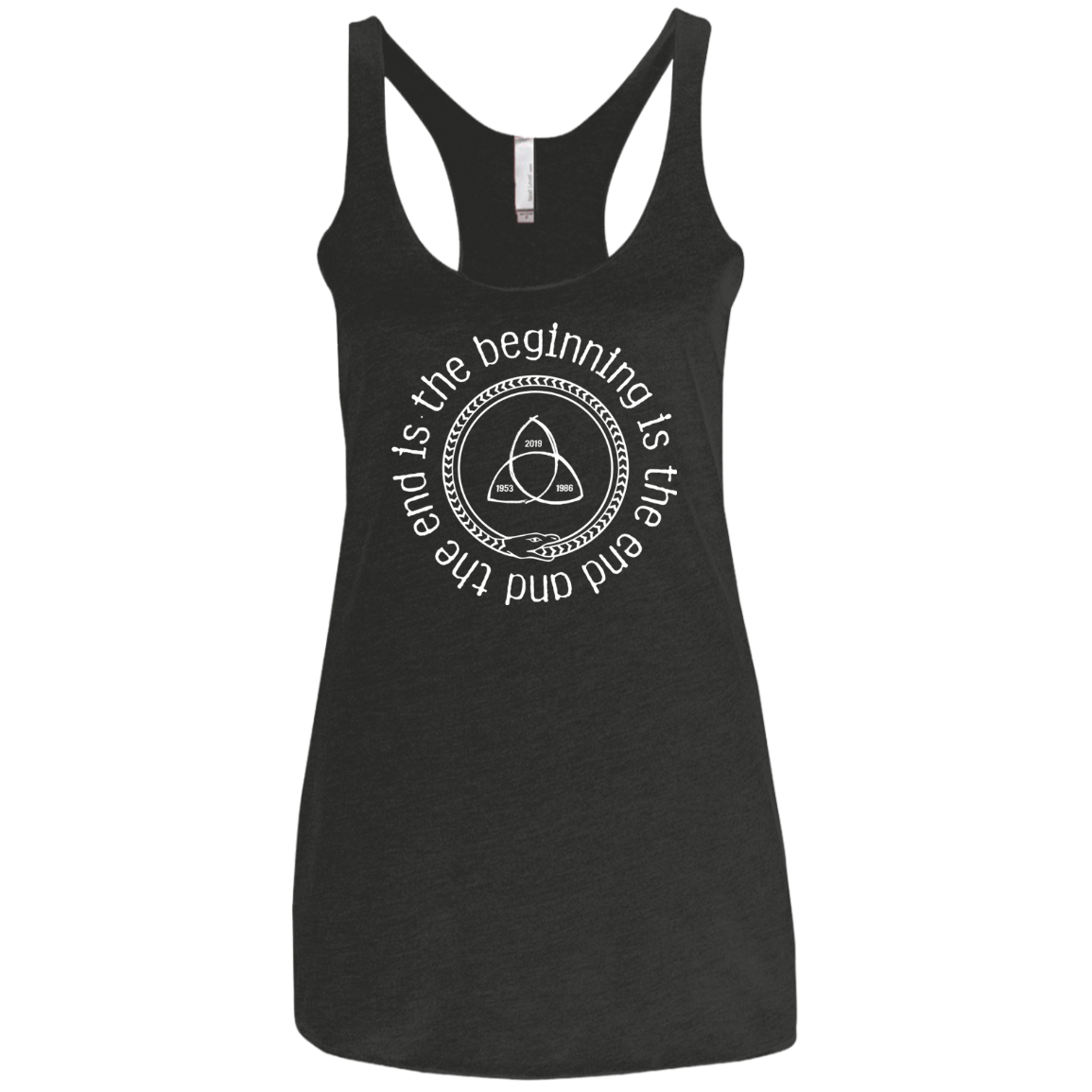 T-Shirts Vintage Black / X-Small Snake Women's Triblend Racerback Tank