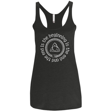 T-Shirts Vintage Black / X-Small Snake Women's Triblend Racerback Tank