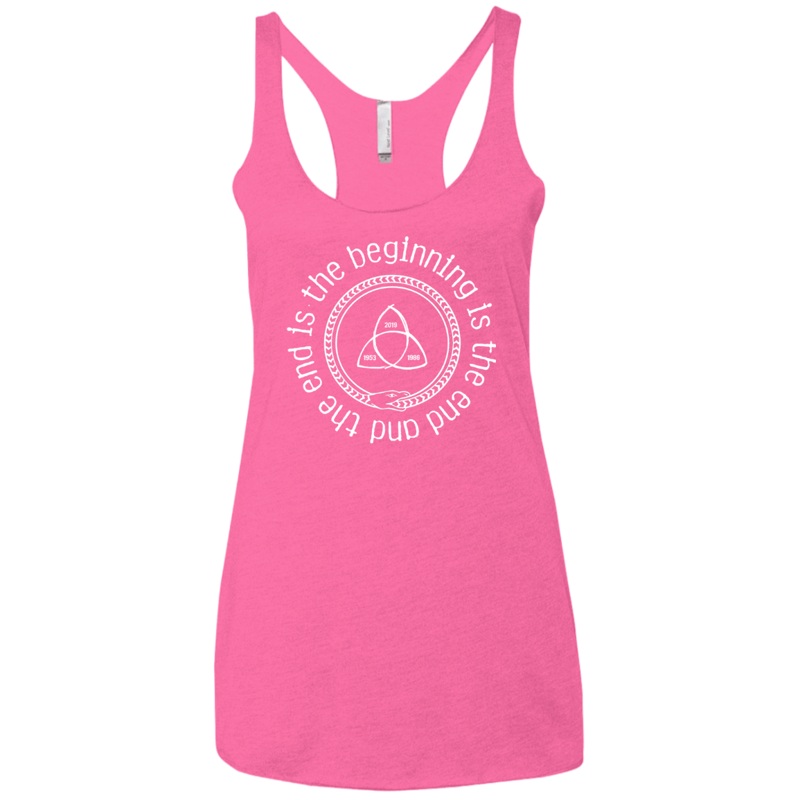 T-Shirts Vintage Pink / X-Small Snake Women's Triblend Racerback Tank