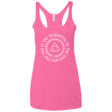 T-Shirts Vintage Pink / X-Small Snake Women's Triblend Racerback Tank