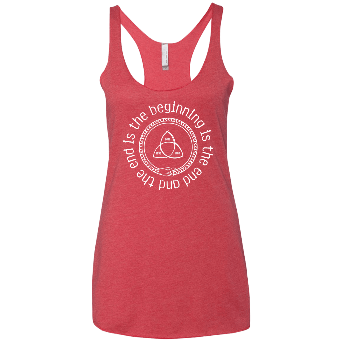 T-Shirts Vintage Red / X-Small Snake Women's Triblend Racerback Tank
