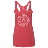 T-Shirts Vintage Red / X-Small Snake Women's Triblend Racerback Tank