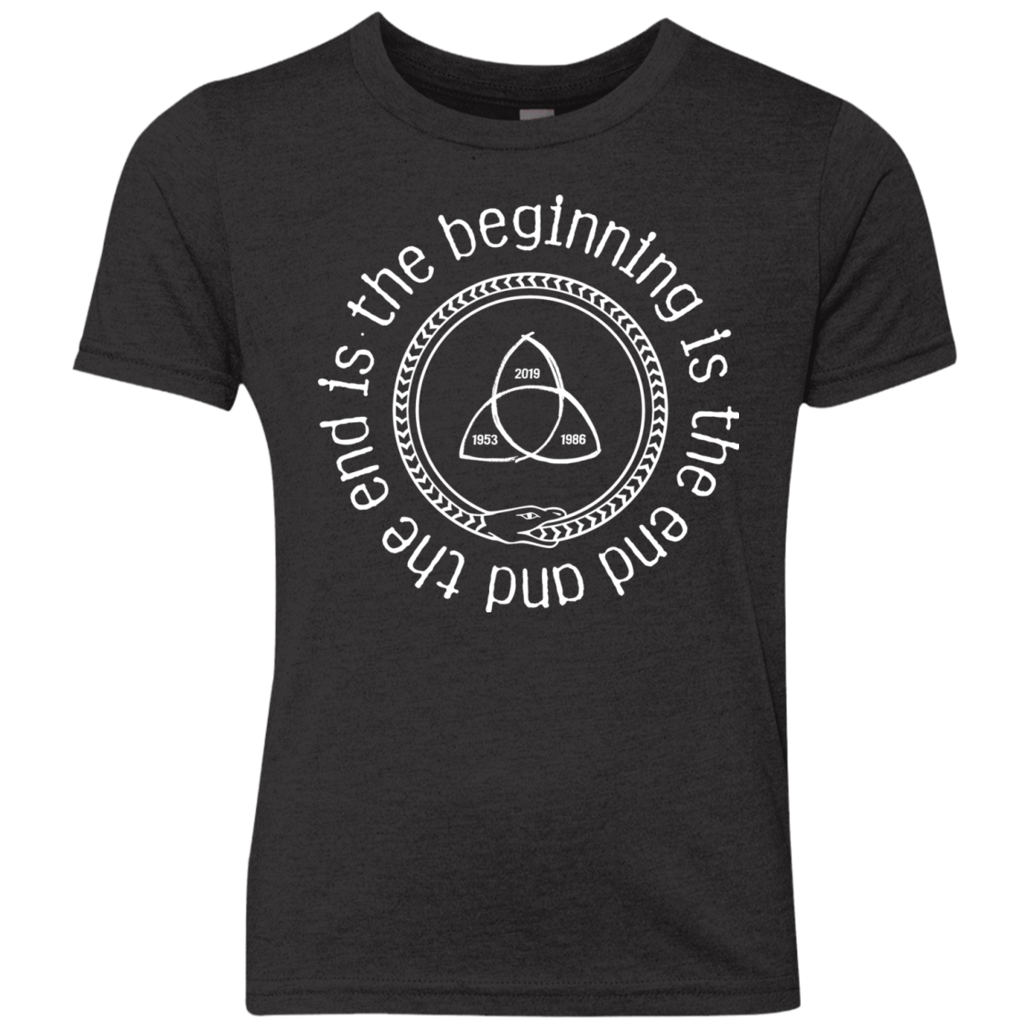 T-Shirts Vintage Black / YXS Snake Youth Triblend T-Shirt