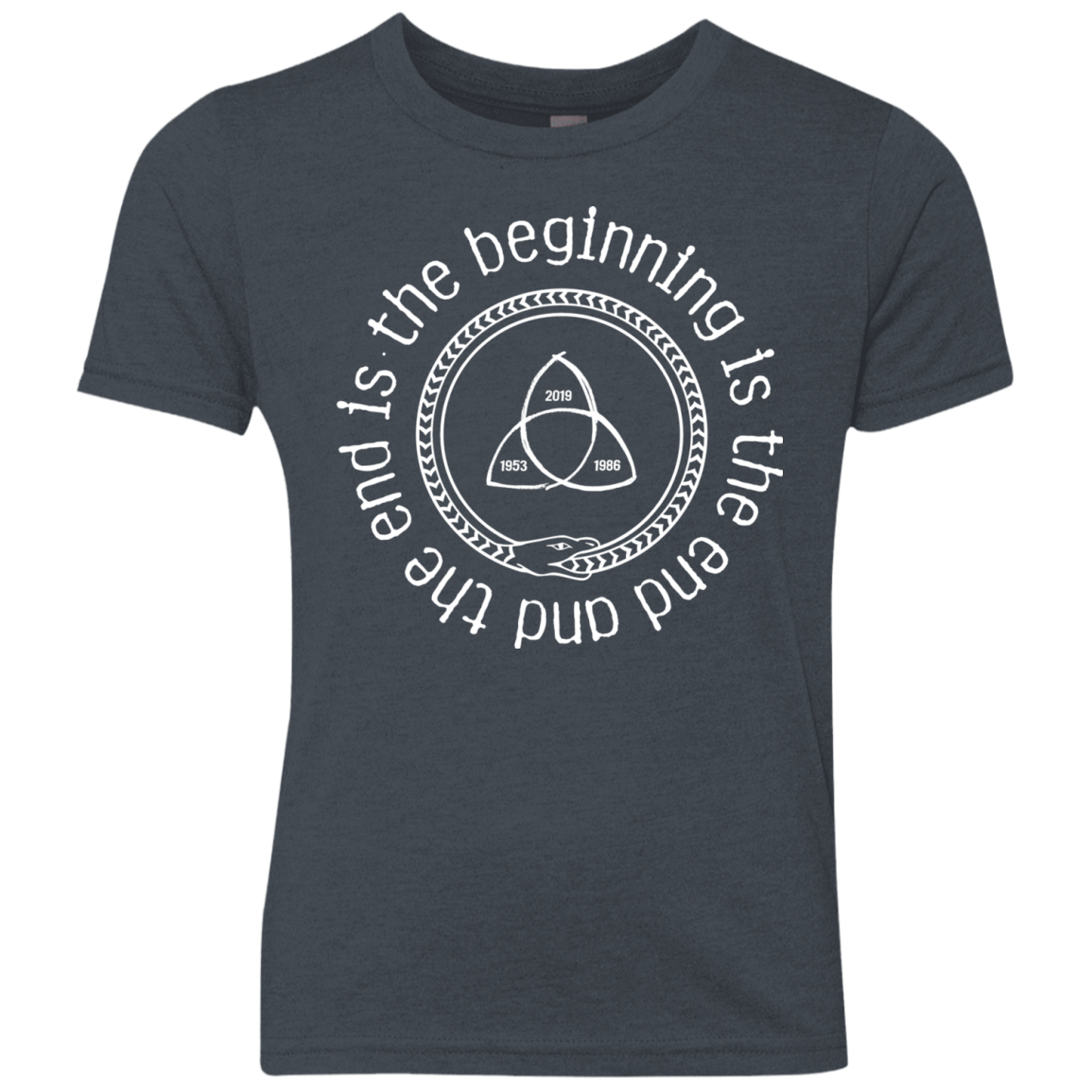 T-Shirts Vintage Navy / YXS Snake Youth Triblend T-Shirt