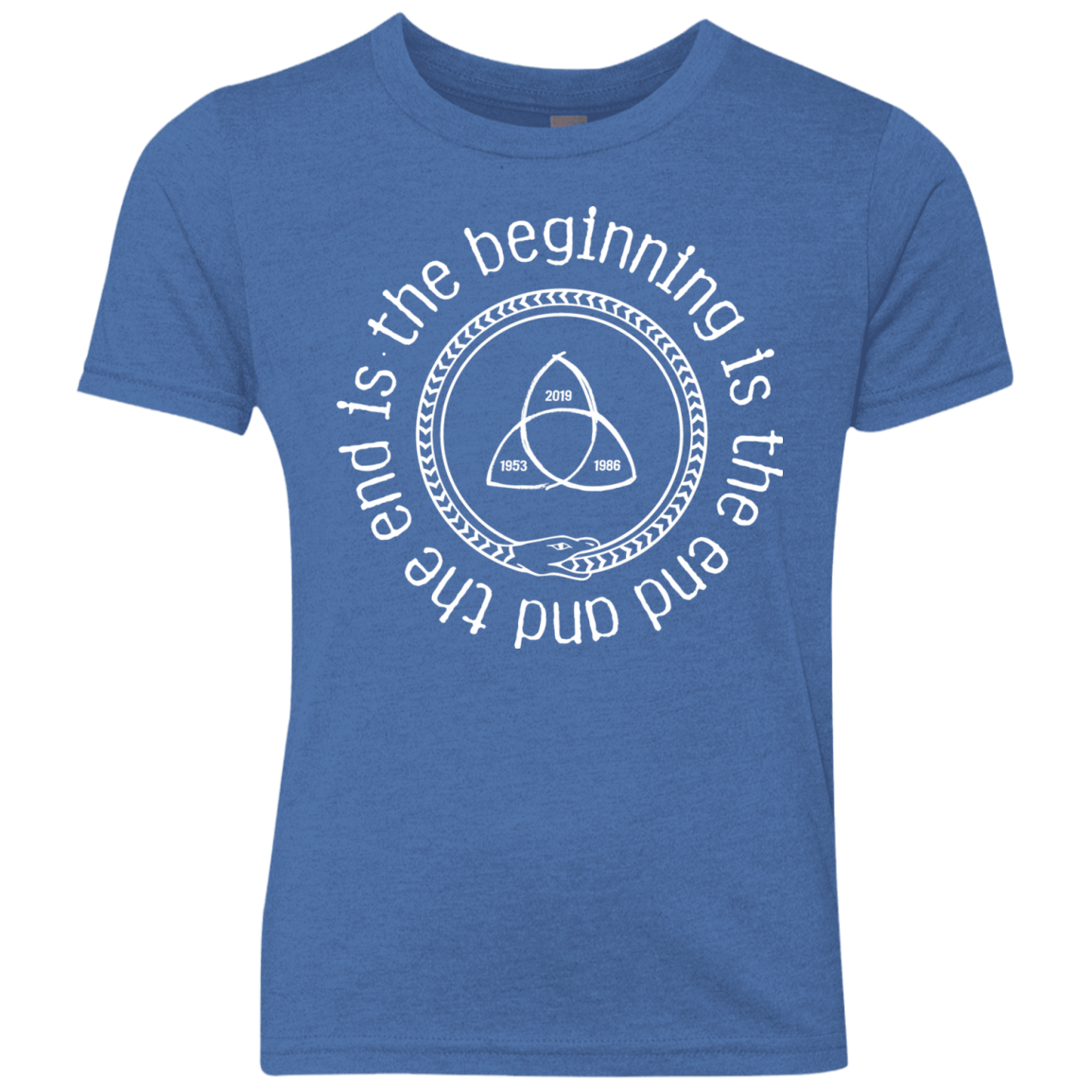 T-Shirts Vintage Royal / YXS Snake Youth Triblend T-Shirt