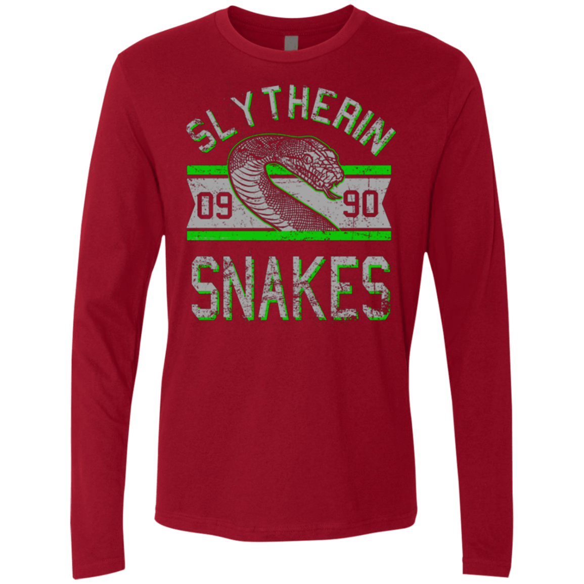 T-Shirts Cardinal / Small Snakes Men's Premium Long Sleeve