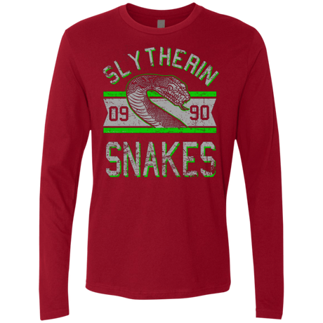 T-Shirts Cardinal / Small Snakes Men's Premium Long Sleeve