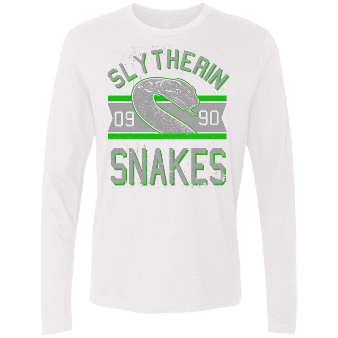 T-Shirts White / Small Snakes Men's Premium Long Sleeve