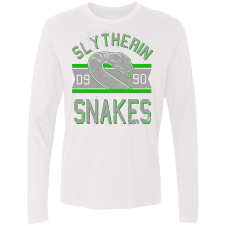 T-Shirts White / Small Snakes Men's Premium Long Sleeve