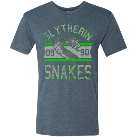 T-Shirts Indigo / Small Snakes Men's Triblend T-Shirt