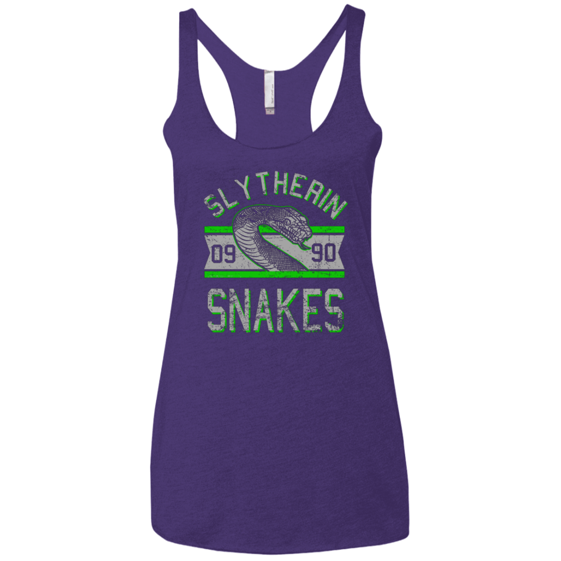 T-Shirts Purple / X-Small Snakes Women's Triblend Racerback Tank