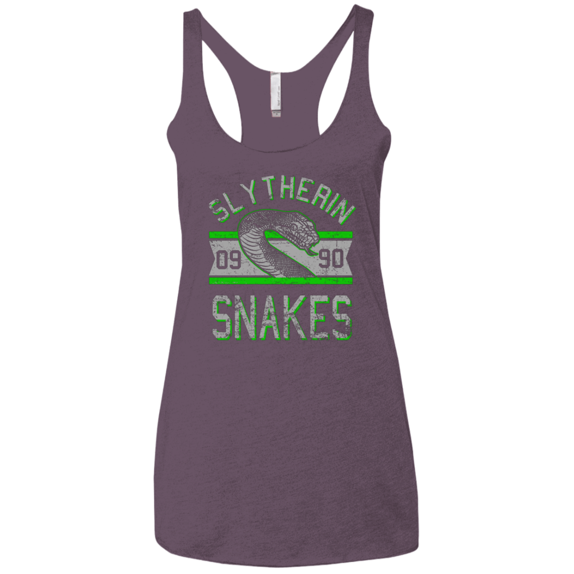 T-Shirts Vintage Purple / X-Small Snakes Women's Triblend Racerback Tank