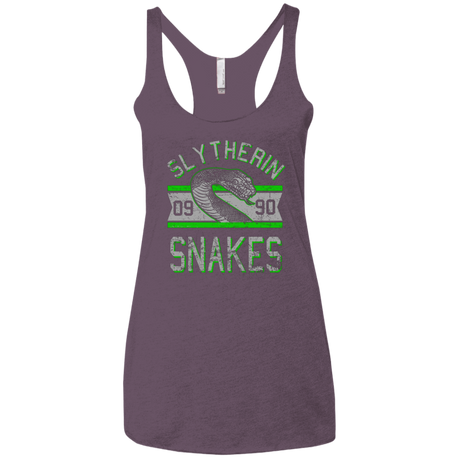 T-Shirts Vintage Purple / X-Small Snakes Women's Triblend Racerback Tank
