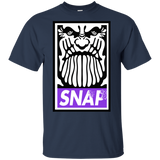 T-Shirts Navy / S Snap T-Shirt