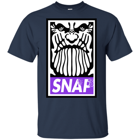 T-Shirts Navy / S Snap T-Shirt