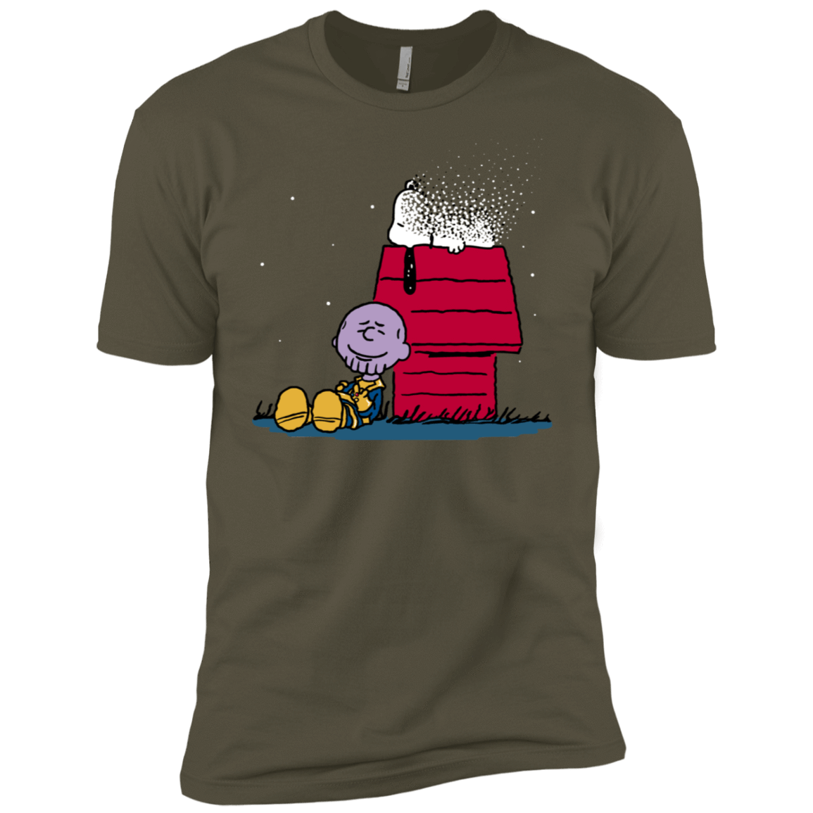 T-Shirts Military Green / X-Small Snapy Men's Premium T-Shirt