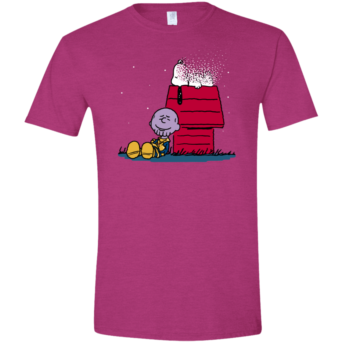 T-Shirts Antique Heliconia / S Snapy Men's Semi-Fitted Softstyle