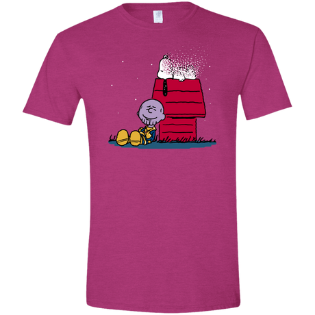 T-Shirts Antique Heliconia / S Snapy Men's Semi-Fitted Softstyle