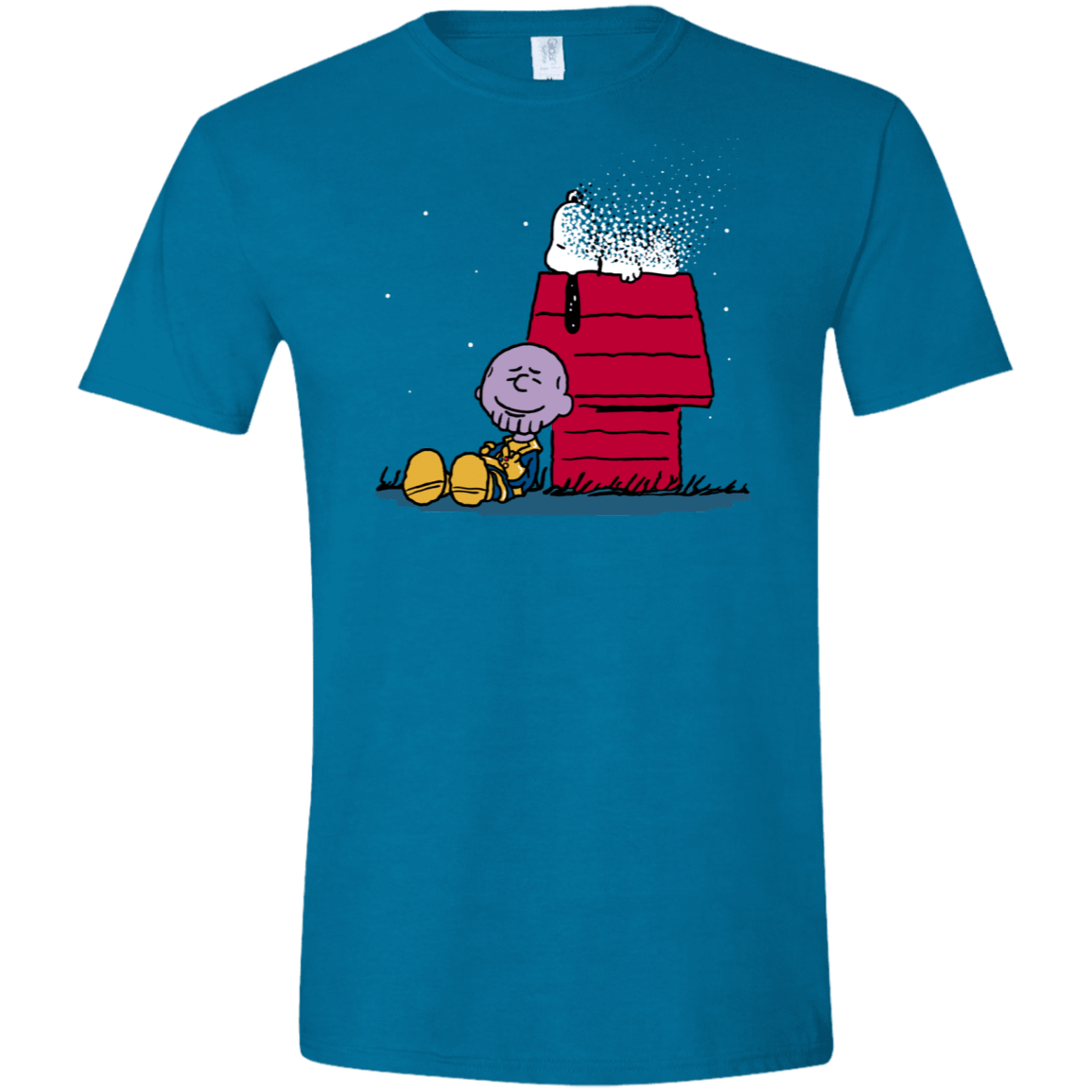 T-Shirts Antique Sapphire / S Snapy Men's Semi-Fitted Softstyle