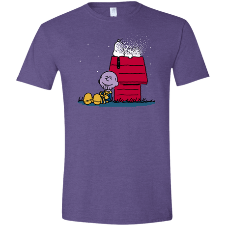 T-Shirts Heather Purple / S Snapy Men's Semi-Fitted Softstyle