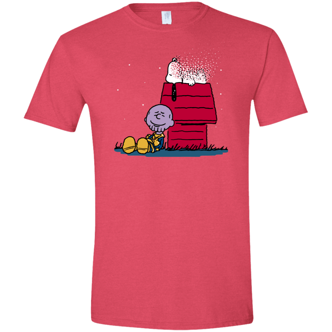 T-Shirts Heather Red / S Snapy Men's Semi-Fitted Softstyle