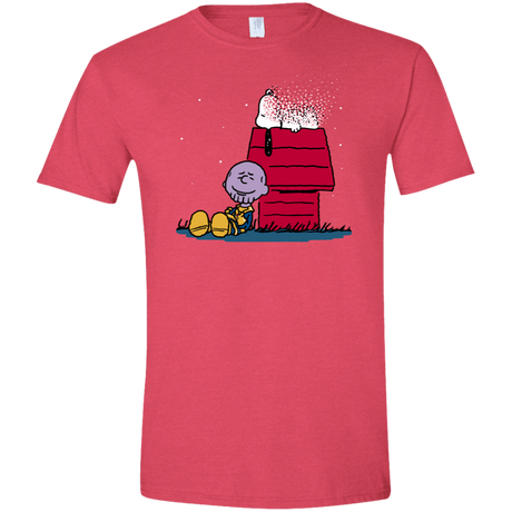 T-Shirts Heather Red / S Snapy Men's Semi-Fitted Softstyle