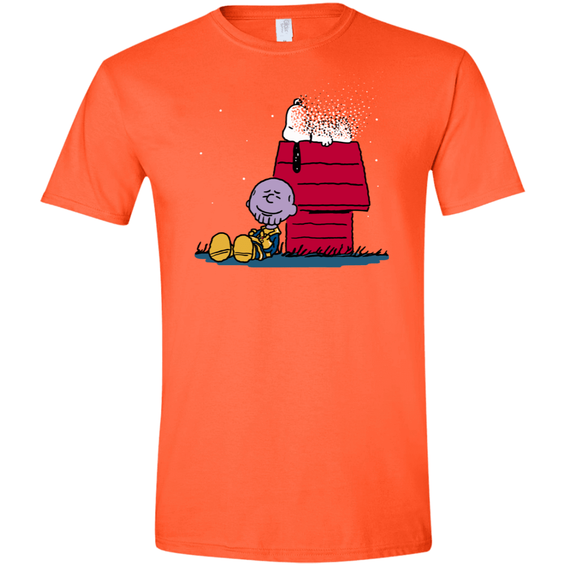 T-Shirts Orange / S Snapy Men's Semi-Fitted Softstyle