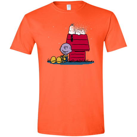 T-Shirts Orange / S Snapy Men's Semi-Fitted Softstyle