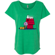 T-Shirts Envy / X-Small Snapy Triblend Dolman Sleeve