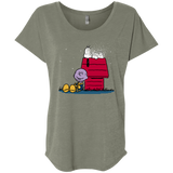 T-Shirts Venetian Grey / X-Small Snapy Triblend Dolman Sleeve