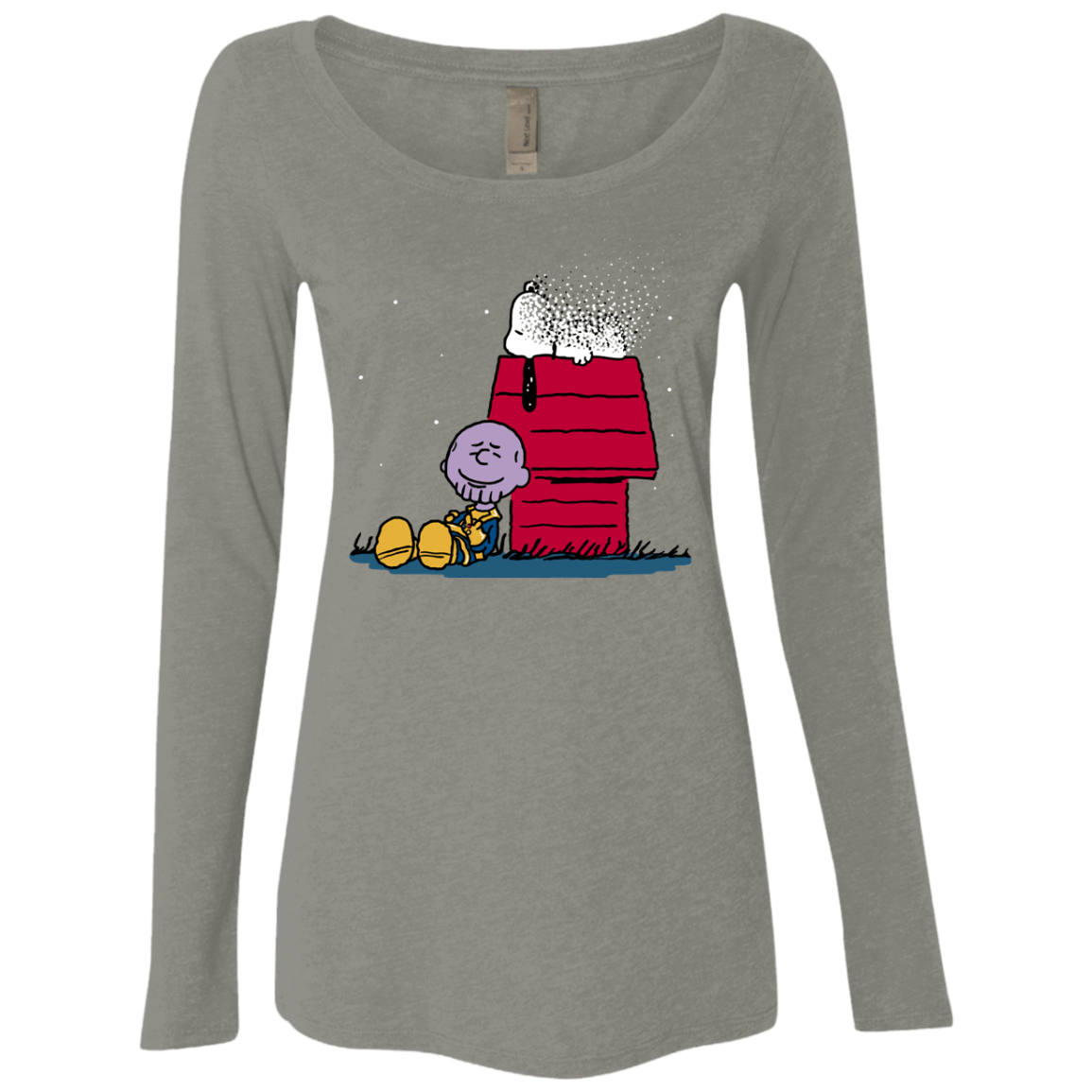T-Shirts Venetian Grey / S Snapy Women's Triblend Long Sleeve Shirt