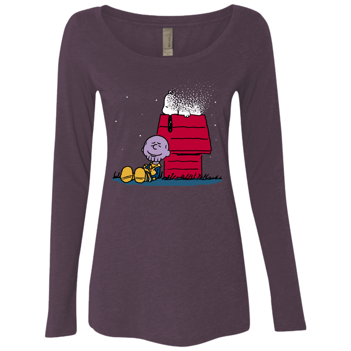 T-Shirts Vintage Purple / S Snapy Women's Triblend Long Sleeve Shirt