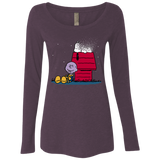 T-Shirts Vintage Purple / S Snapy Women's Triblend Long Sleeve Shirt