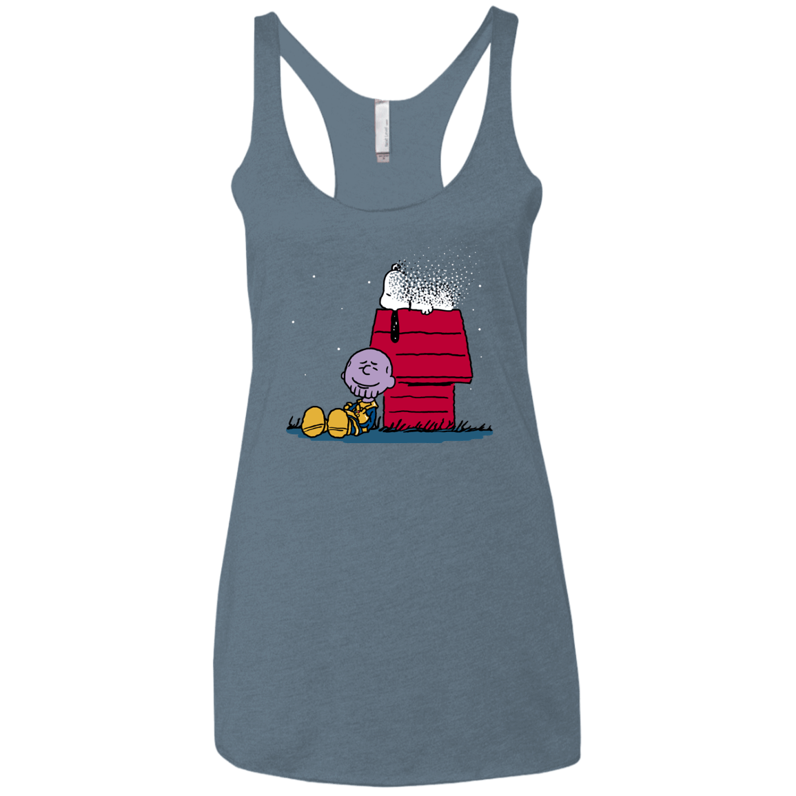 T-Shirts Indigo / X-Small Snapy Women's Triblend Racerback Tank