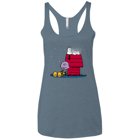 T-Shirts Indigo / X-Small Snapy Women's Triblend Racerback Tank