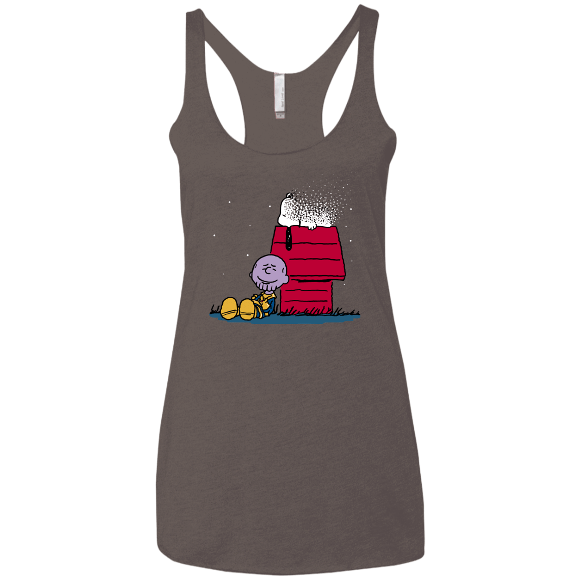 T-Shirts Macchiato / X-Small Snapy Women's Triblend Racerback Tank