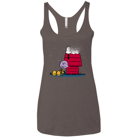 T-Shirts Macchiato / X-Small Snapy Women's Triblend Racerback Tank