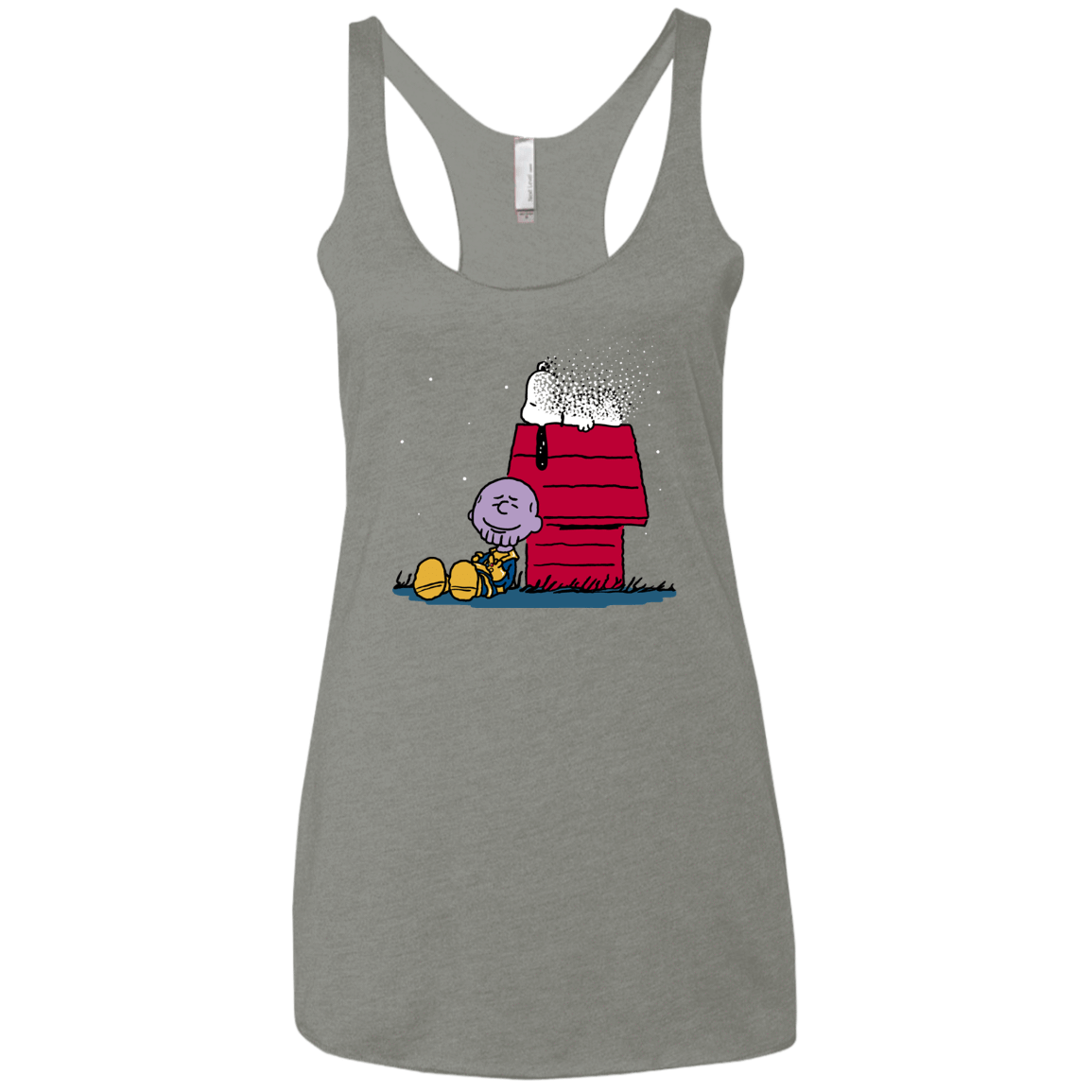 T-Shirts Venetian Grey / X-Small Snapy Women's Triblend Racerback Tank