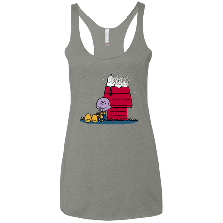 T-Shirts Venetian Grey / X-Small Snapy Women's Triblend Racerback Tank