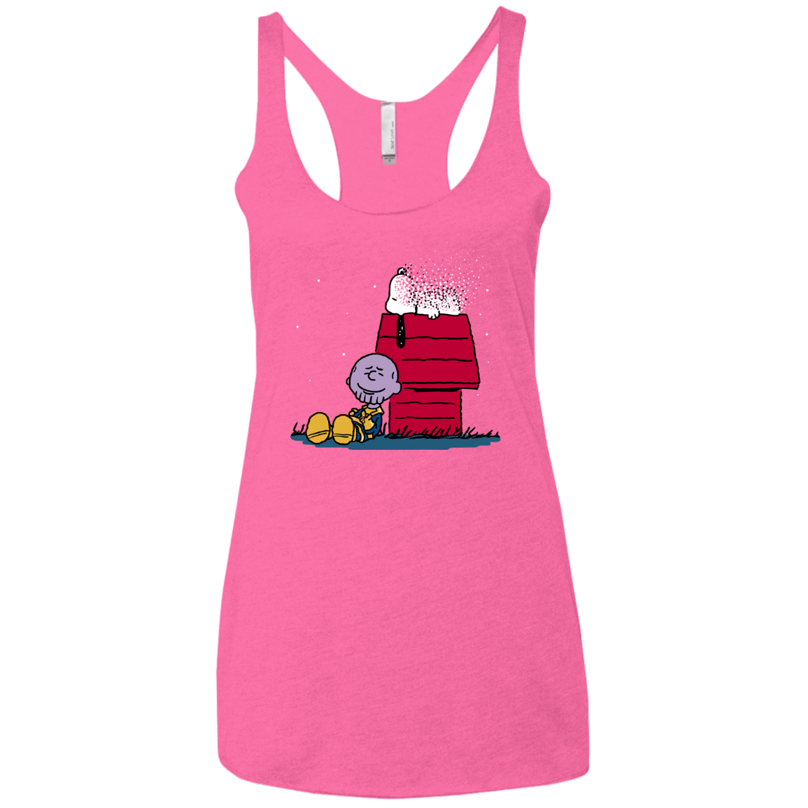 T-Shirts Vintage Pink / X-Small Snapy Women's Triblend Racerback Tank