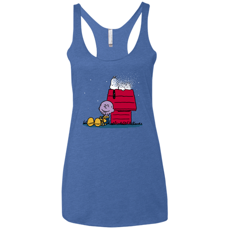 T-Shirts Vintage Royal / X-Small Snapy Women's Triblend Racerback Tank