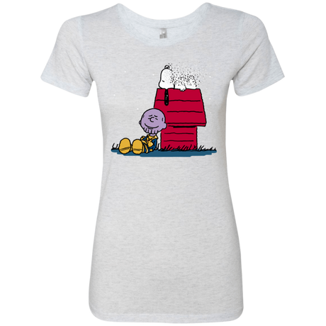 T-Shirts Heather White / S Snapy Women's Triblend T-Shirt