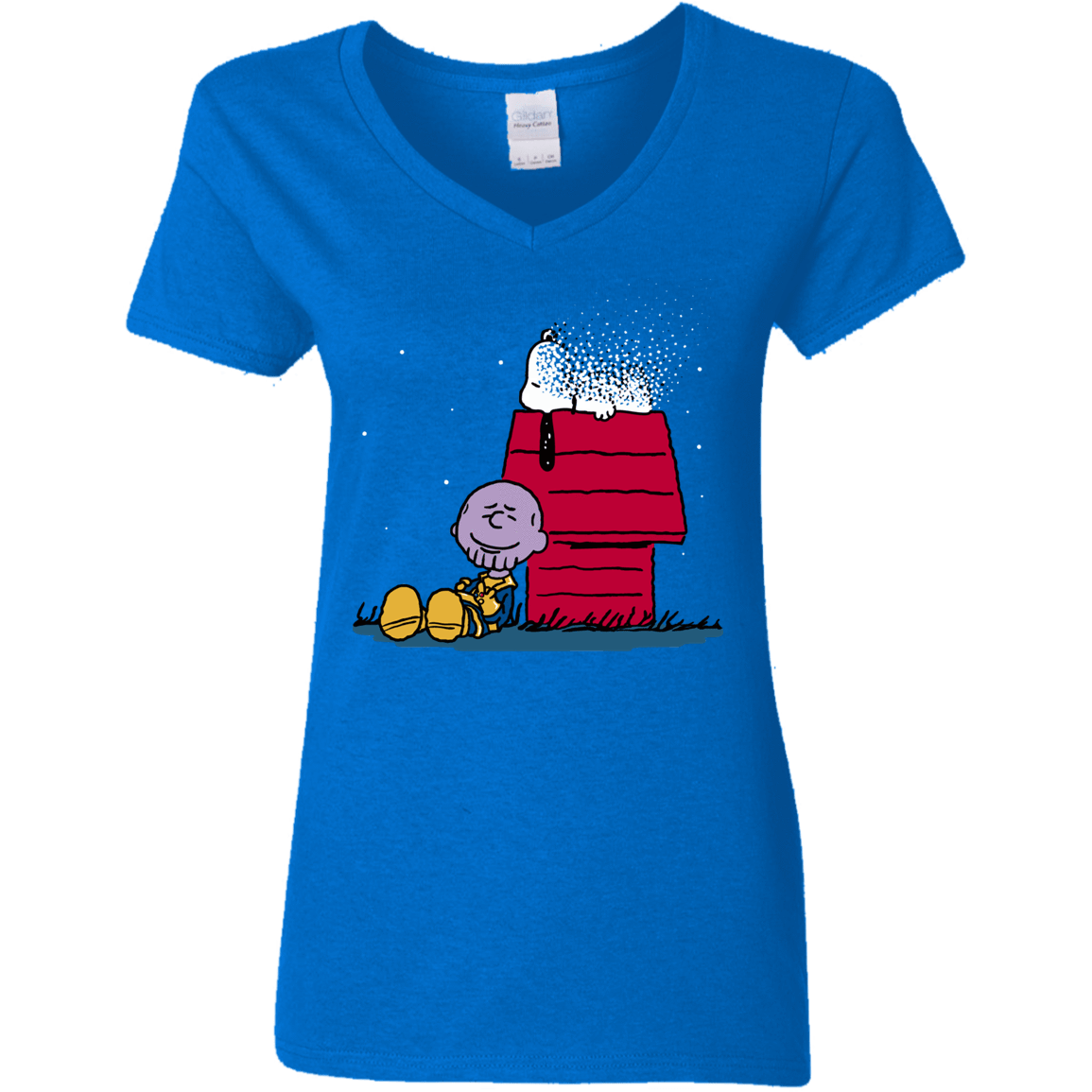 T-Shirts Royal / S Snapy Women's V-Neck T-Shirt