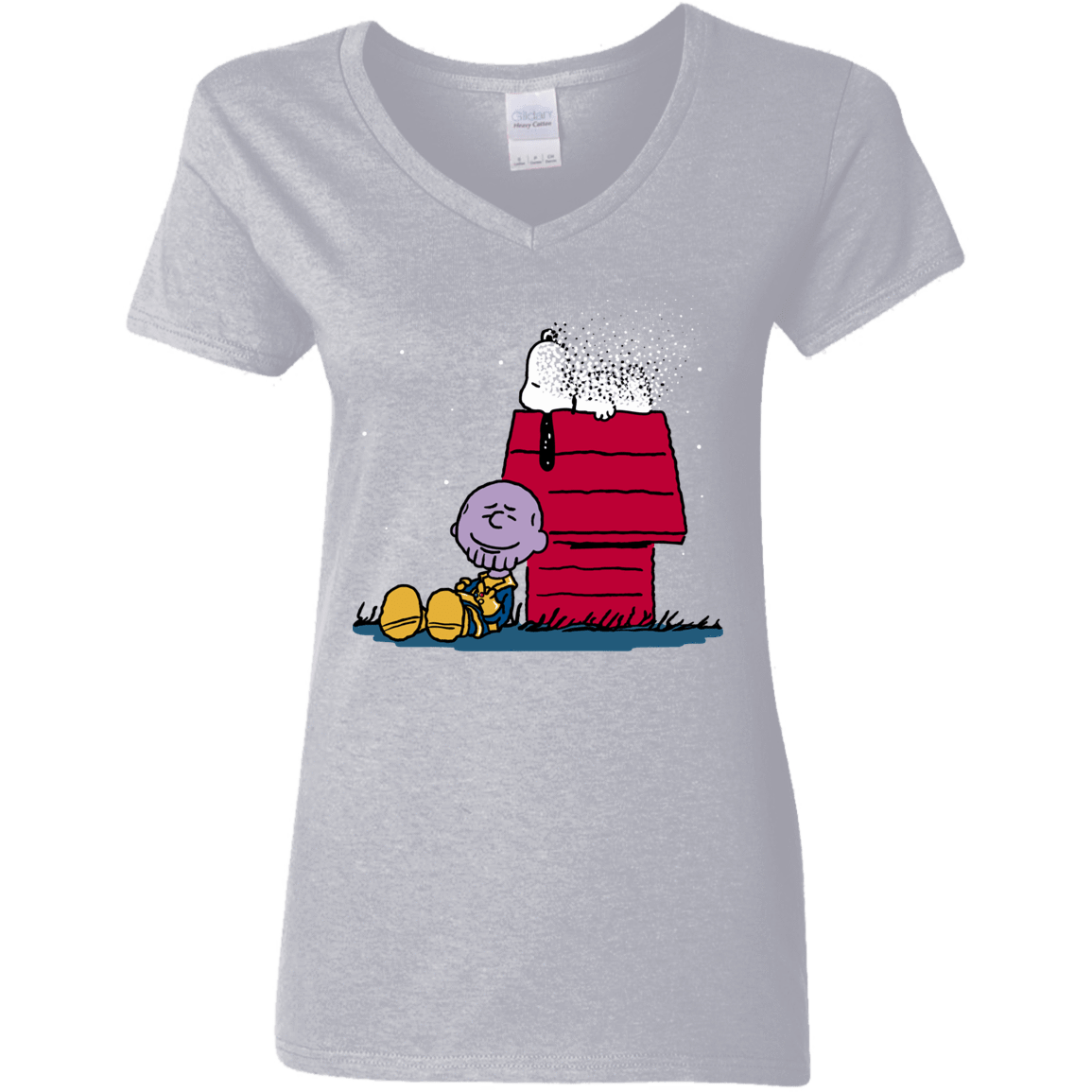 T-Shirts Sport Grey / S Snapy Women's V-Neck T-Shirt