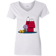 T-Shirts White / S Snapy Women's V-Neck T-Shirt